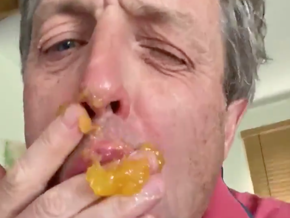 Hugh Grant reprises Paddington 2 character for marmalade-themed charity fundraiser
