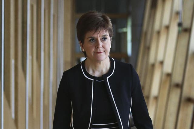 Scottish first minister Nicola Sturgeon has enjoyed strong positive poll ratings for her handling of the coronavirus crisis