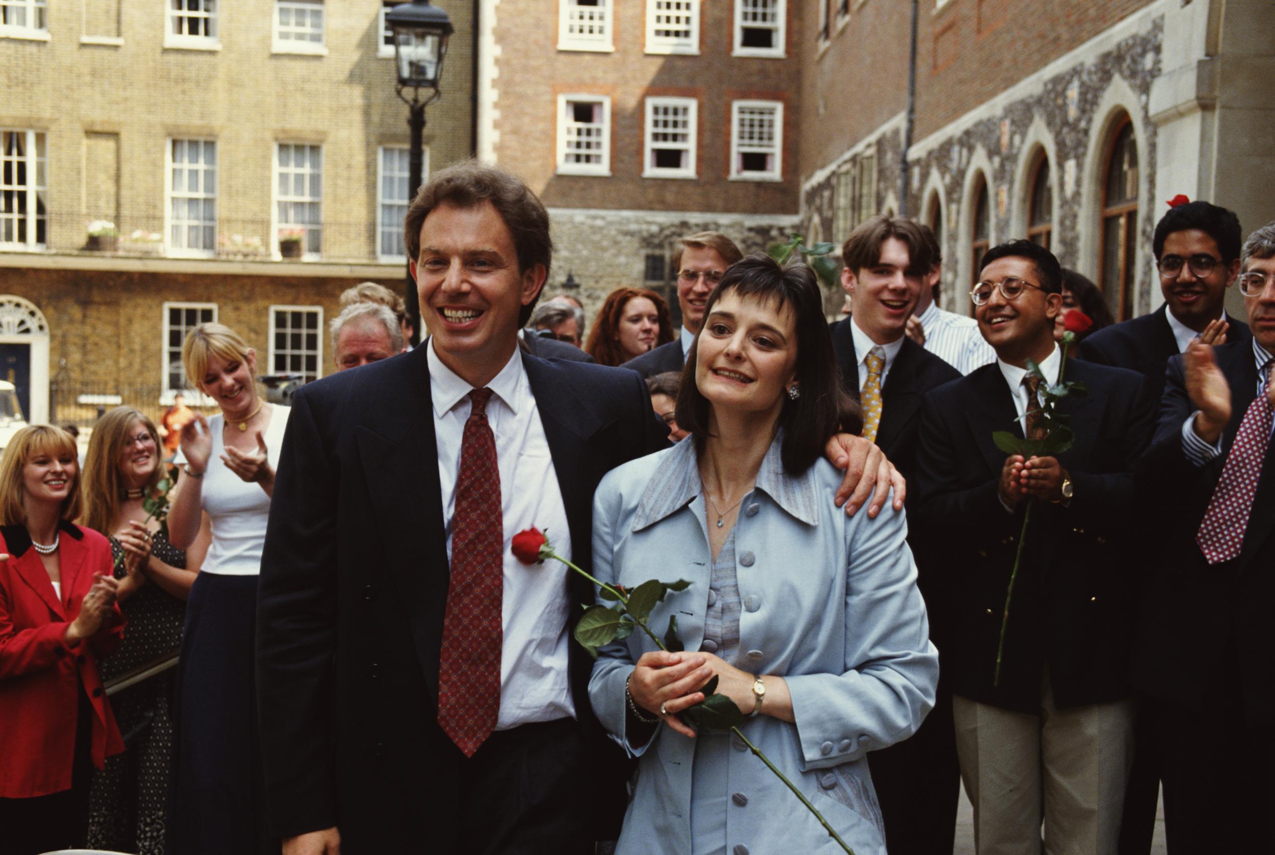 Blair was a great communicator: his message was ‘tough on crime, tough on the causes of crime’ (Getty)