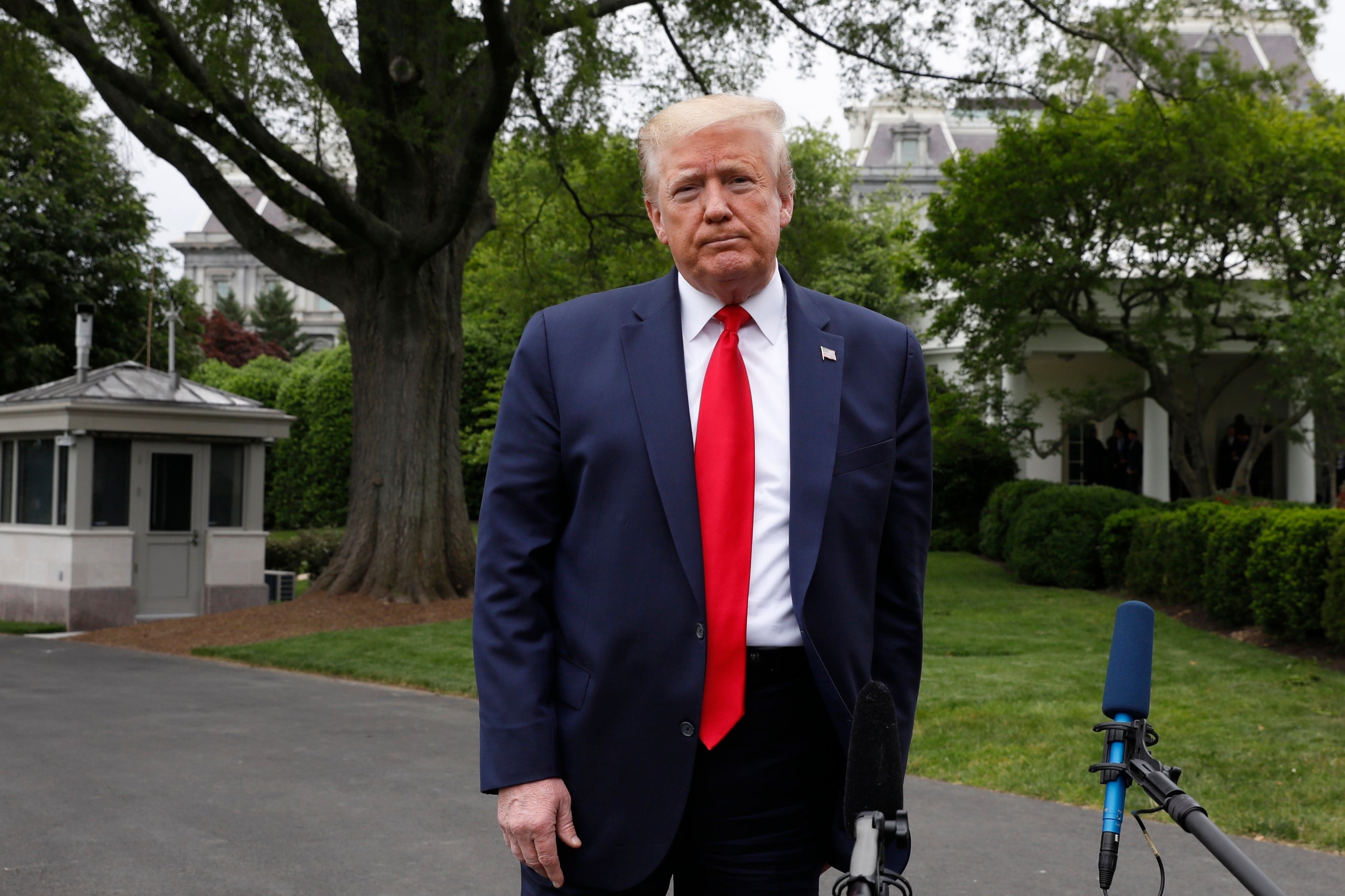 Michigan threatens to sue companies that let Donald Trump inside without a mask
