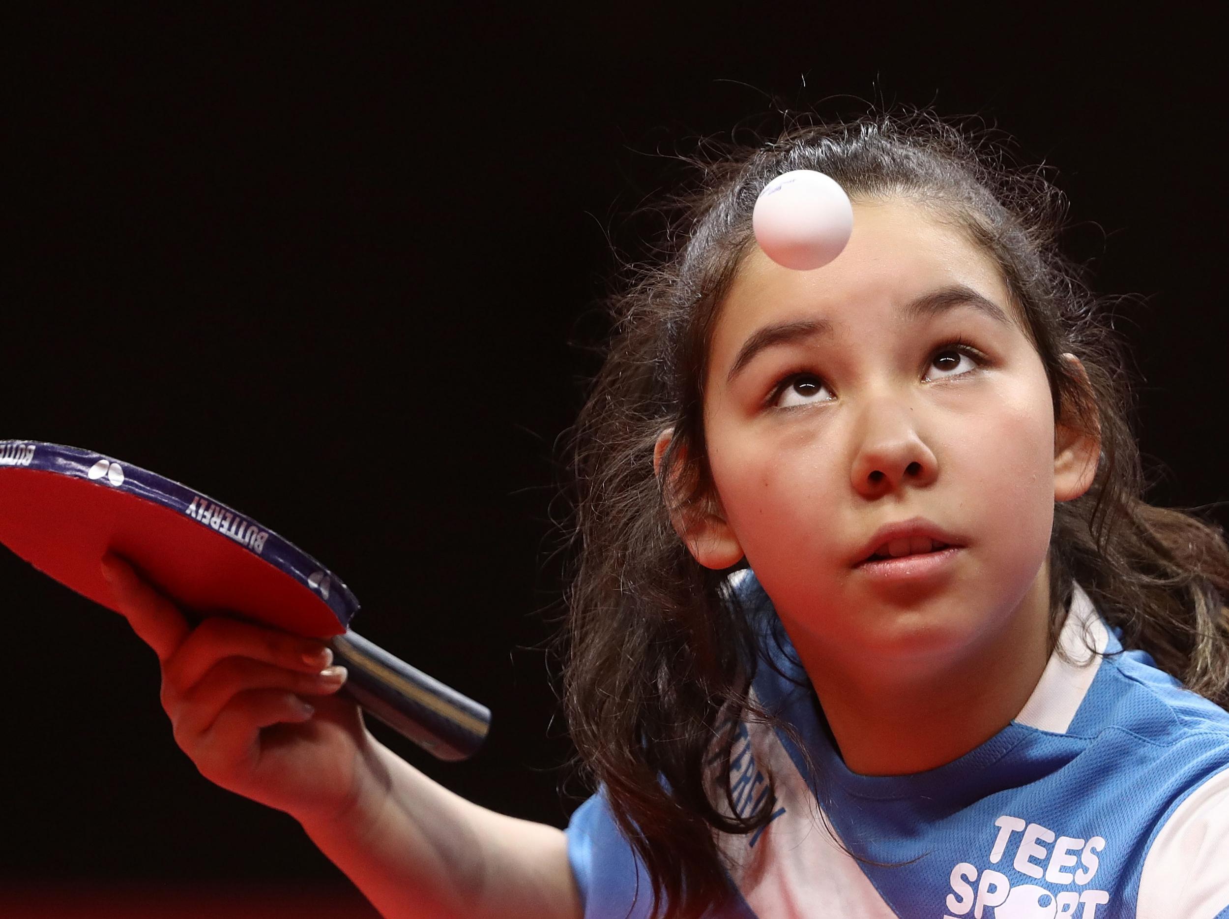 Welsh table tennis star Anna Hursey