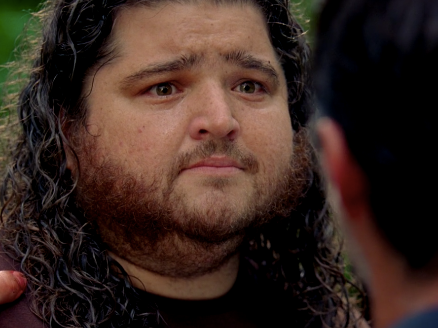 Jorge Garcia as Hugo ‘Hurley’ Reyes in the final ever episode of ‘Lost’