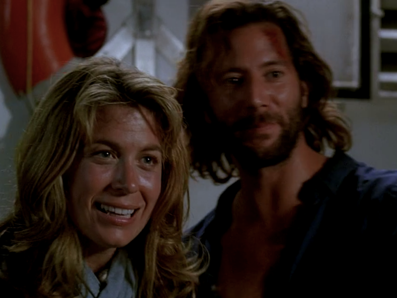 Sonya Walger and Henry Ian Cusick as Penny and Desmond in ‘Lost’
