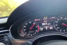 Driver films himself speeding at more than 200mph on UK motorway
