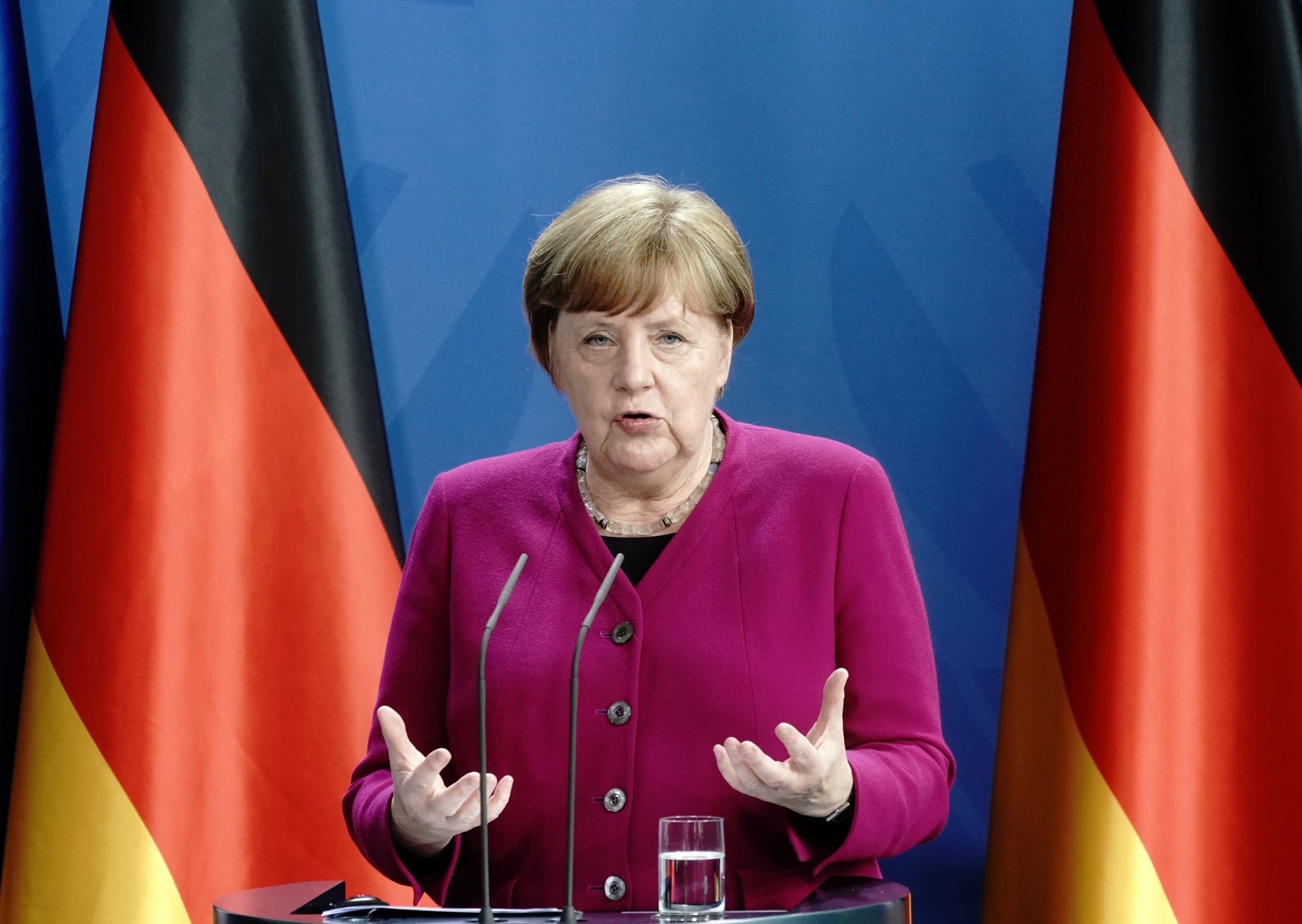 German chancellor Angela Merkel has earned praise for her handling of the pandemic