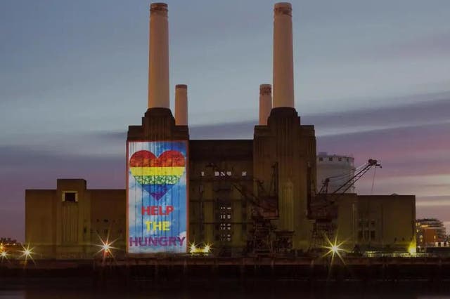 Turner-prize winning artist designed the Rainbow Heart for our Help the Hungry appeal