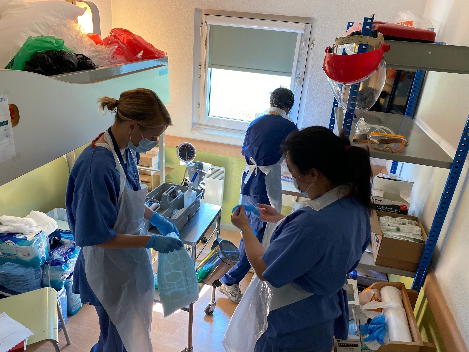 From Ebola crisis to east London: How aid workers have been deployed in UK for first time to fight coronavirus