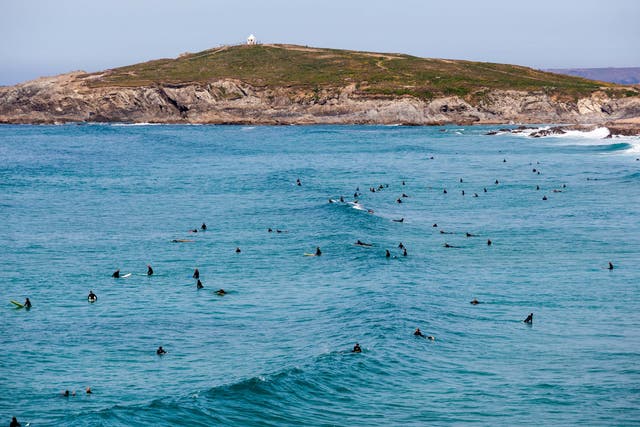 Surfers flock to Cornwall in lockdown