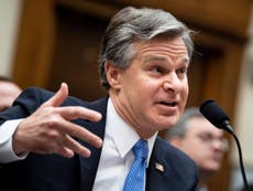 FBI director says China is 'greatest threat' to US
