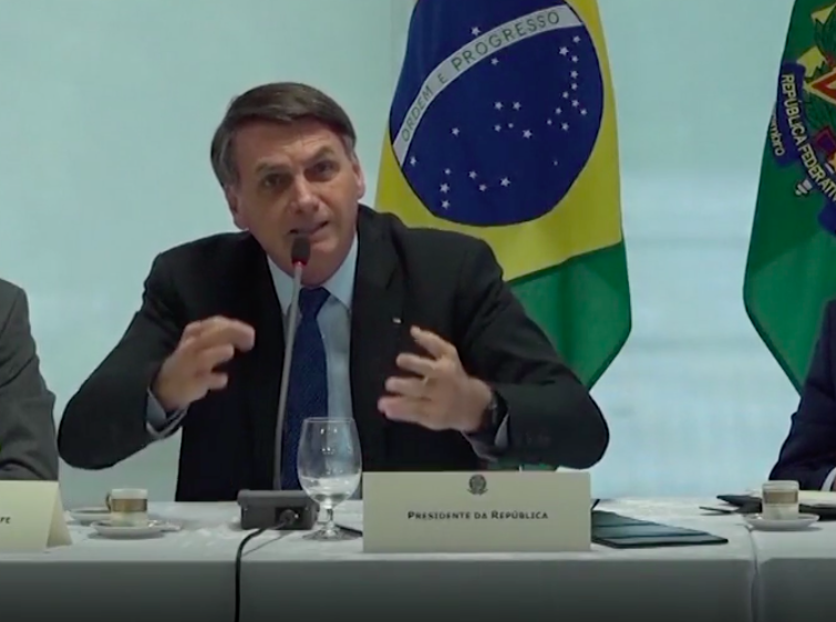 Expletive-filled video of Bolsonaro swearing at cabinet meeting released by Brazil&apos;s Supreme Court