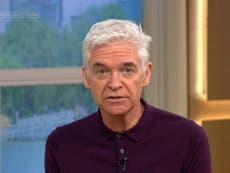 Phillip Schofield says ‘talking saved me’ in tweet about male suicide