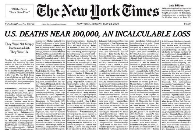 44+ New York Times Front Page November 11 2020 Gif