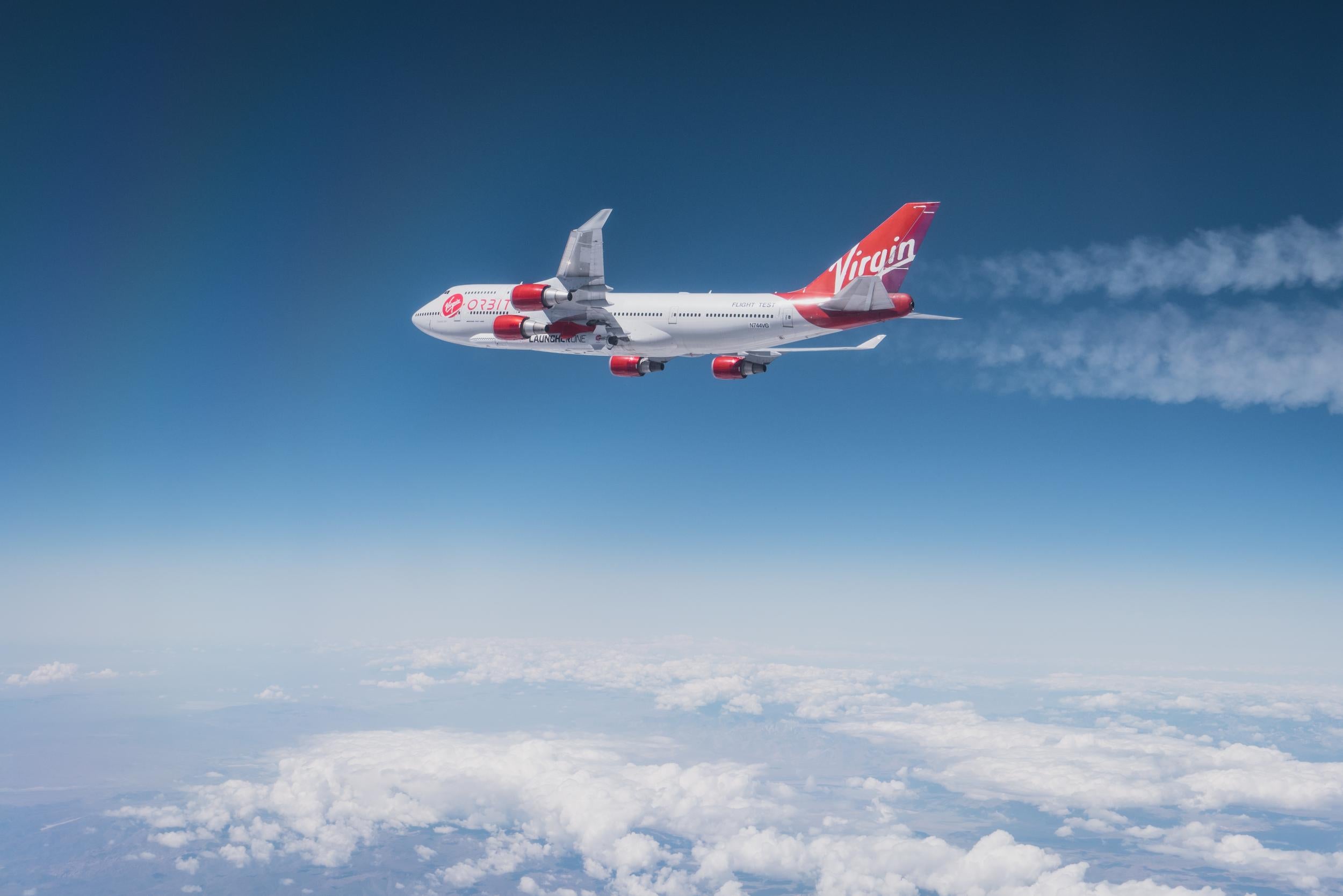 Distant dreams: as a Virgin Atlantic jet, the Boeing 747 flew frequently between the UK and US