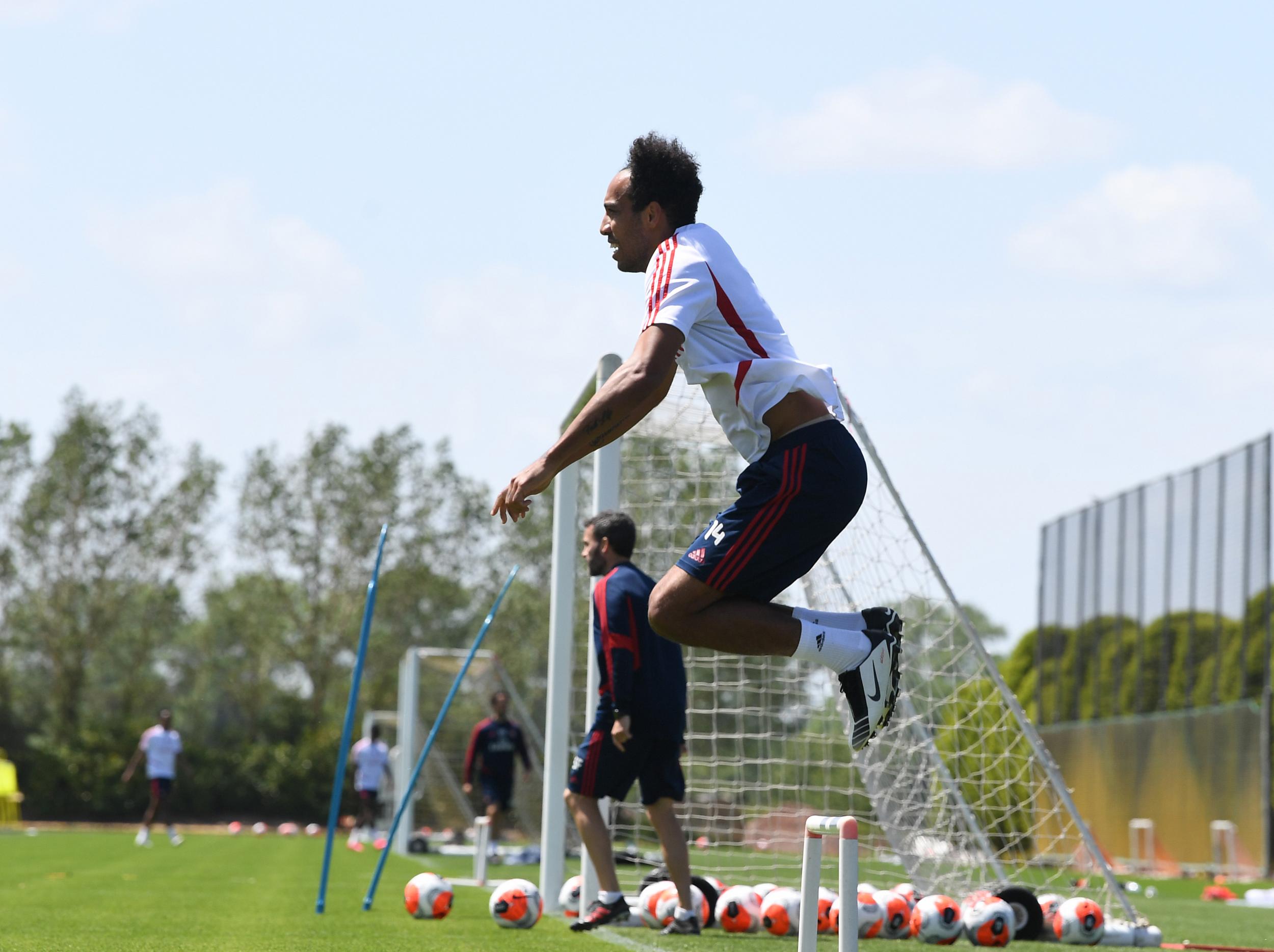 Arsenal captain Pierre-Emerick Aubameyang considering own esports team after virtual F1 debut