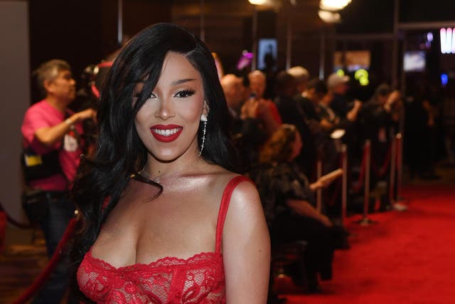 Recording artist Doja Cat attends the 2020 Adult Video News Awards at The Joint