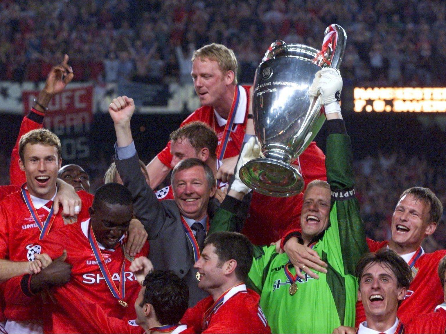 Manchester United won the Champions League in dramatic fashion in 1999