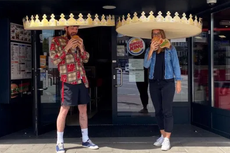 Burger King introduces giant crowns to encourage social distancing