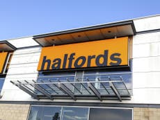 Halfords is reopening 53 stores across the UK- here’s the full list