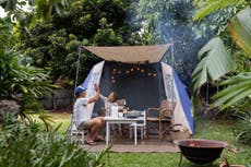 How to enjoy a camping trip in your own back garden