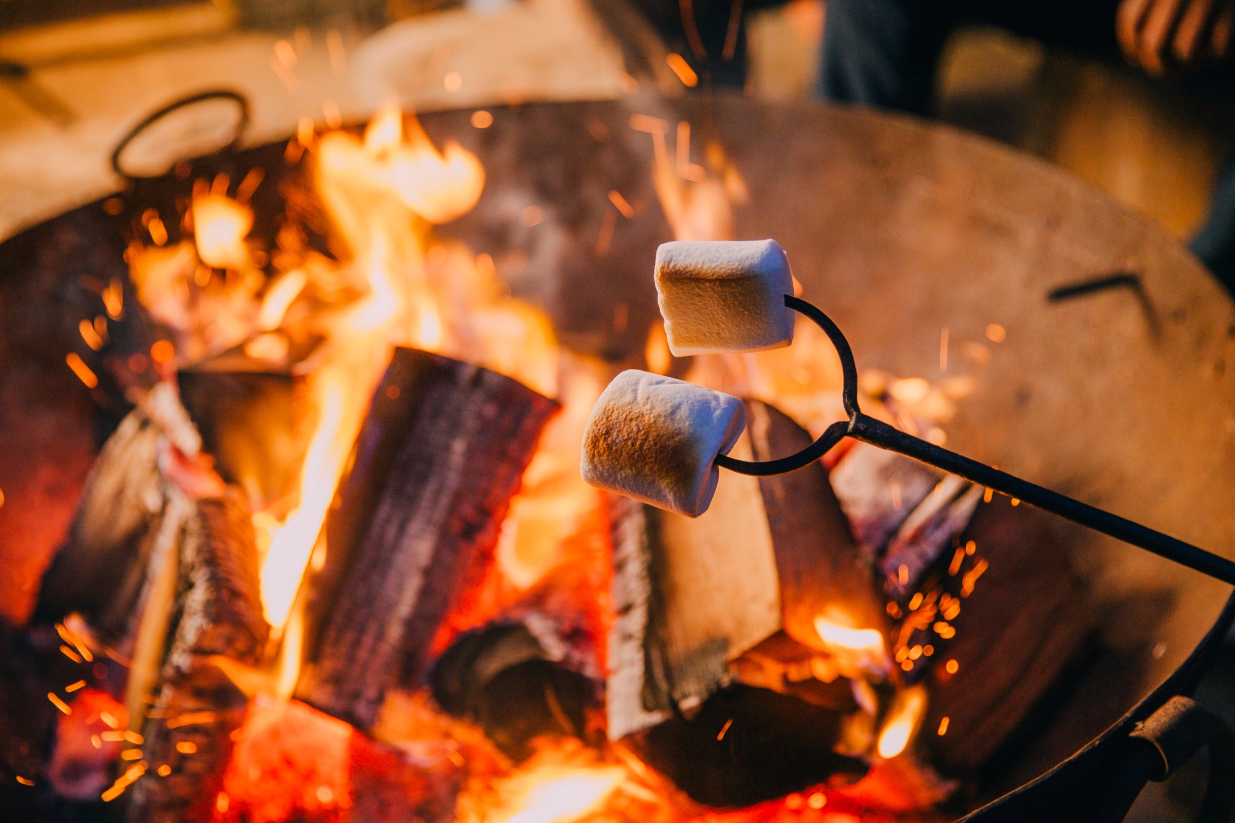 Bring marshmallows, the quintessential camping snack