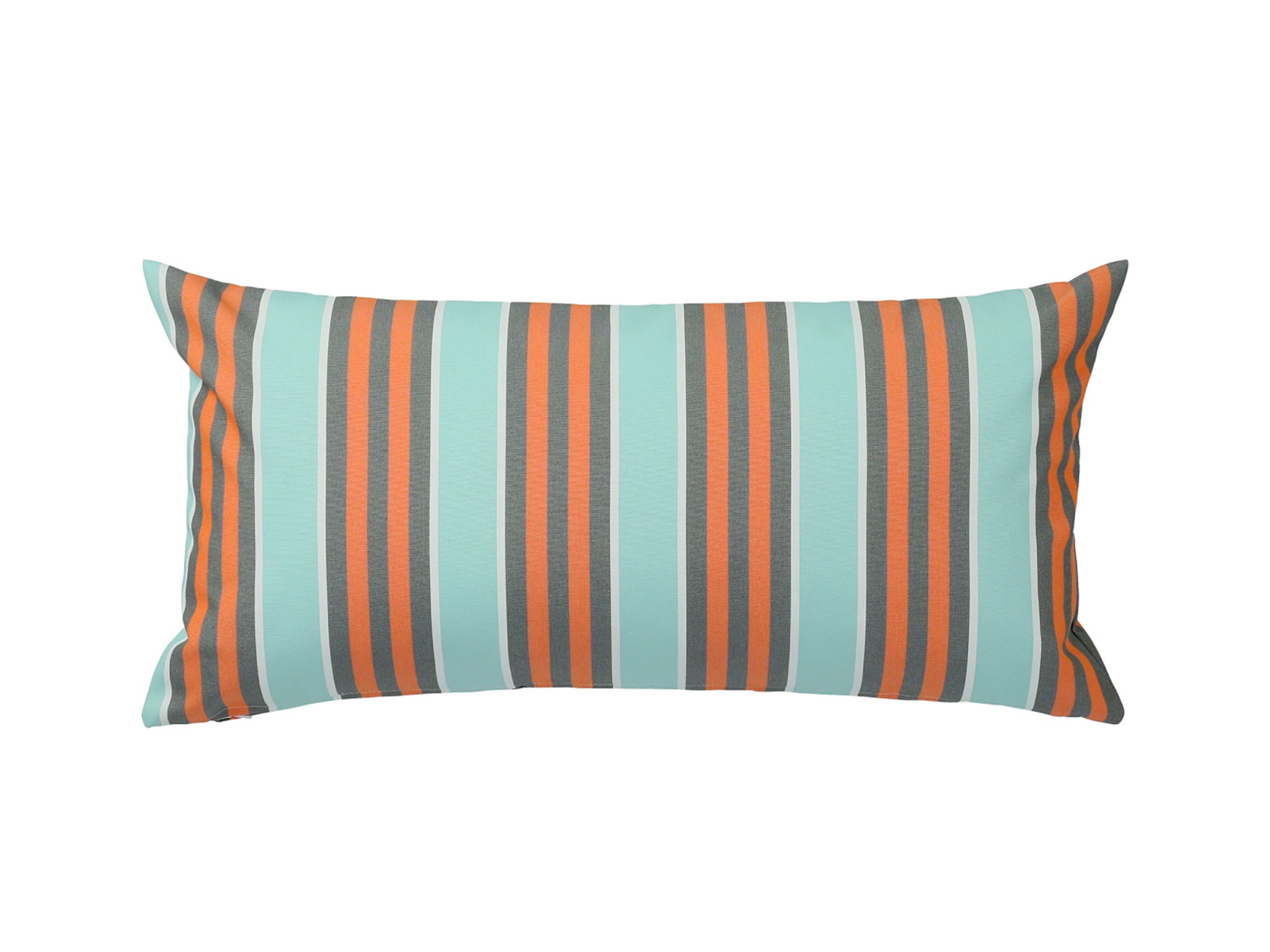 Brightly coloured cushions are an instant update both indoors and outdoors