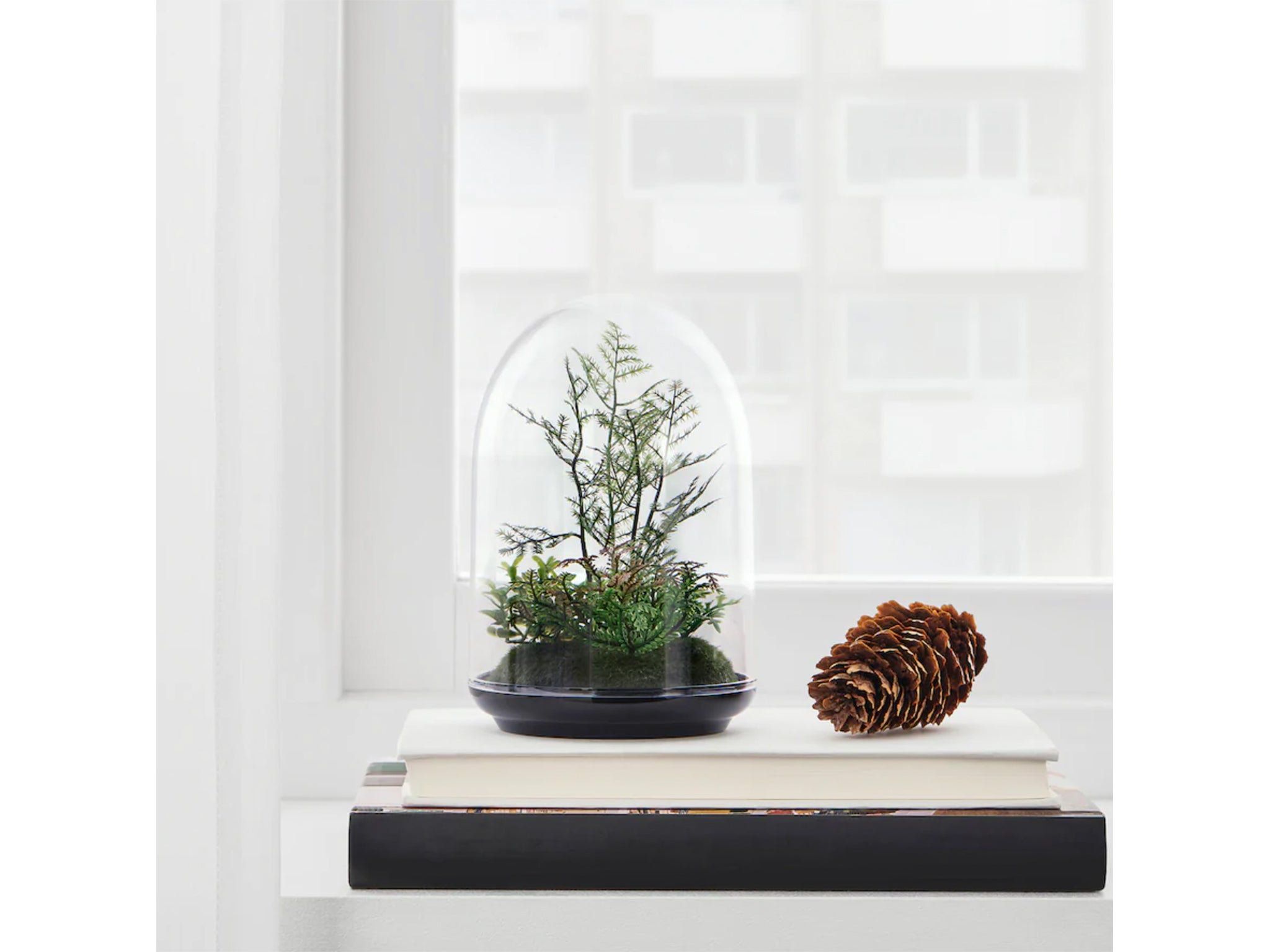 Stock up on faux plants for all of the joy of greenery without any of the hard work