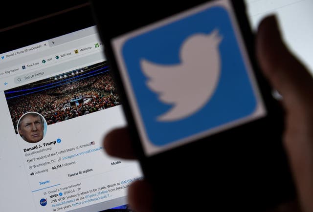 Twitter puts fact-check warning on Trump tweets