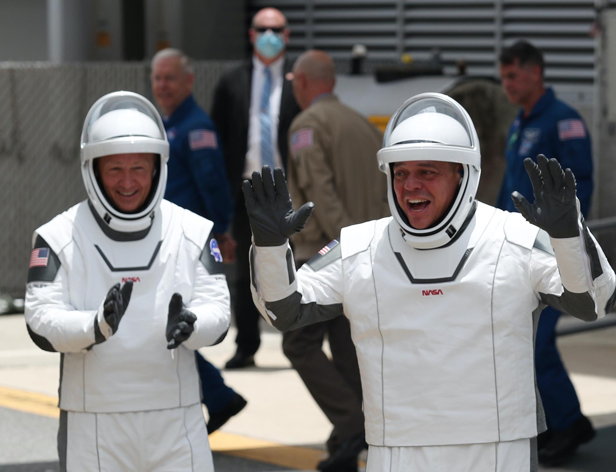 Nasa SpaceX launch live: Stream, time, weather how to watch and latest video as astronauts sent into space