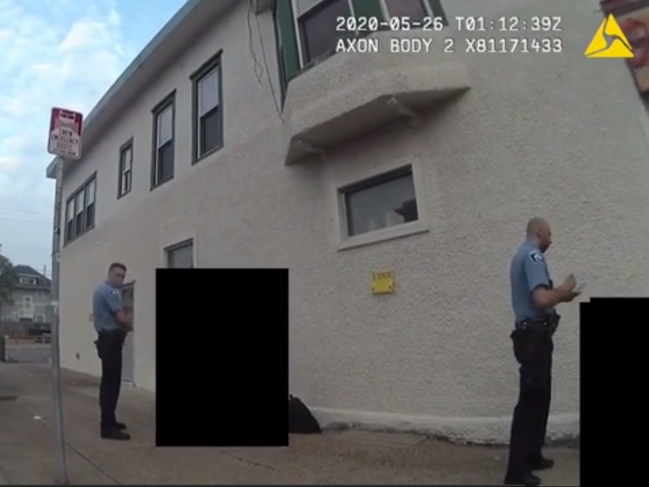 George Floyd: Police release bodycam footage of arrest