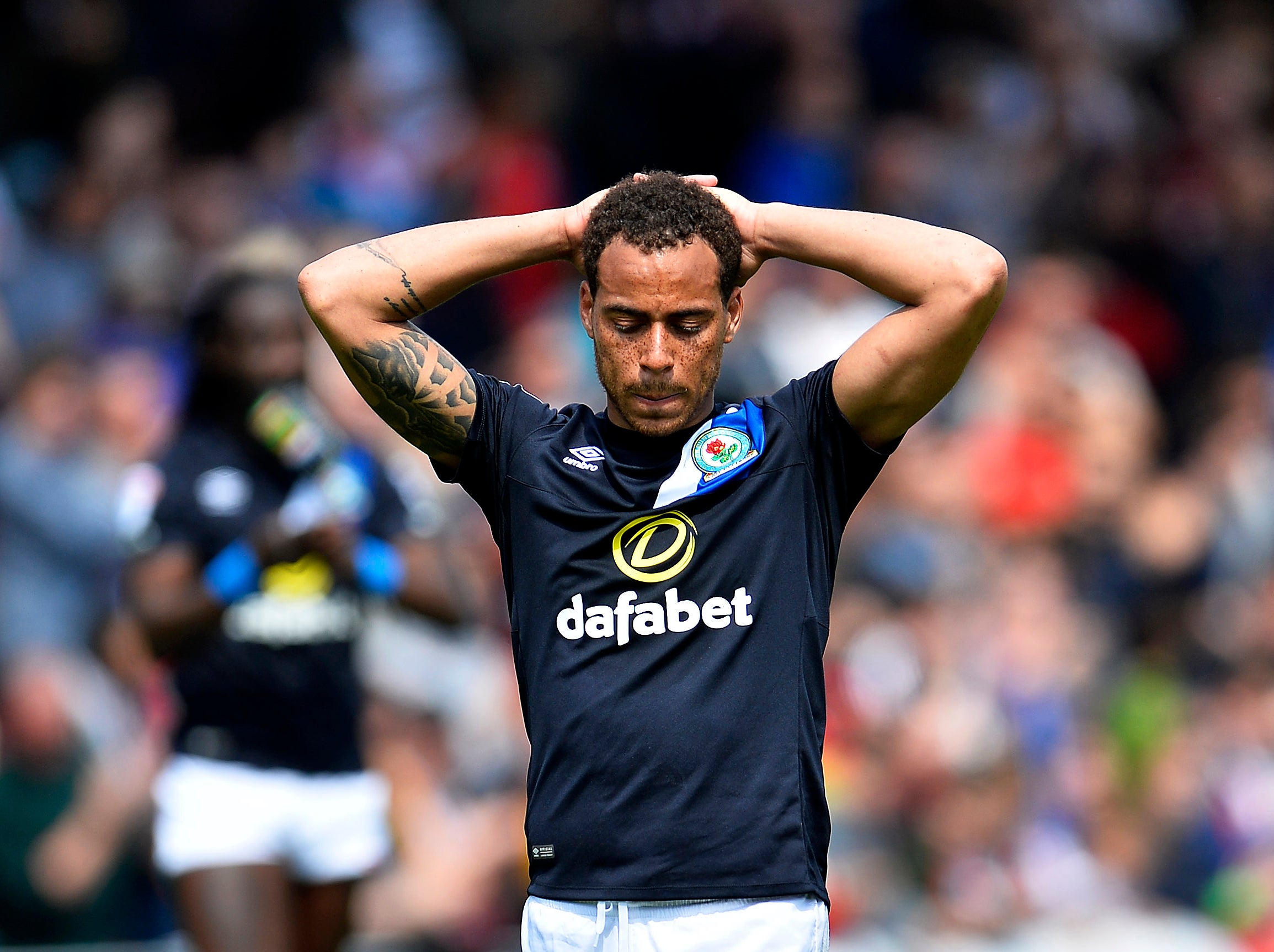 Blackburn captain Elliott Bennett