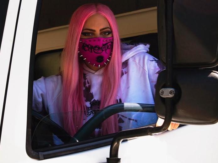 Lady Gaga personally delivering new album Chromatica to fans around the world