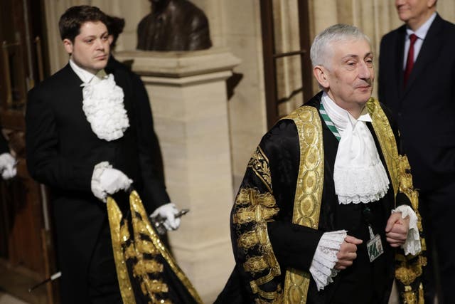<p>‘Sir Lindsay was revealed as a man unable to defend the Commons’ </p>