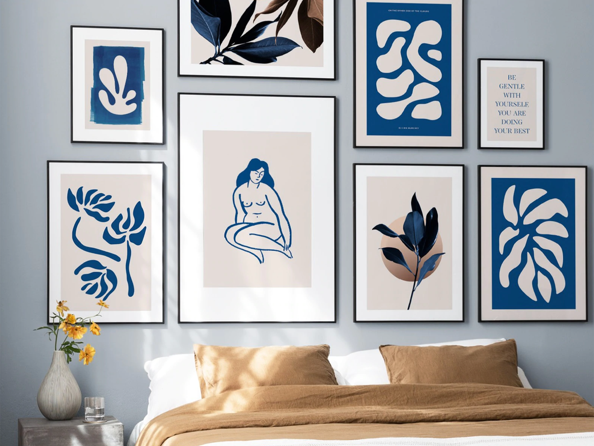 How to create a gallery wall: Collecting, framing and displaying your art