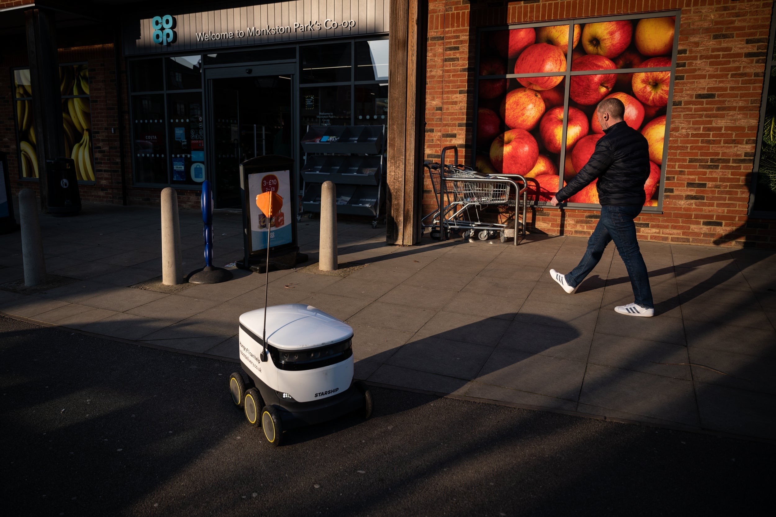 There is the potential for the robots to become a viable business