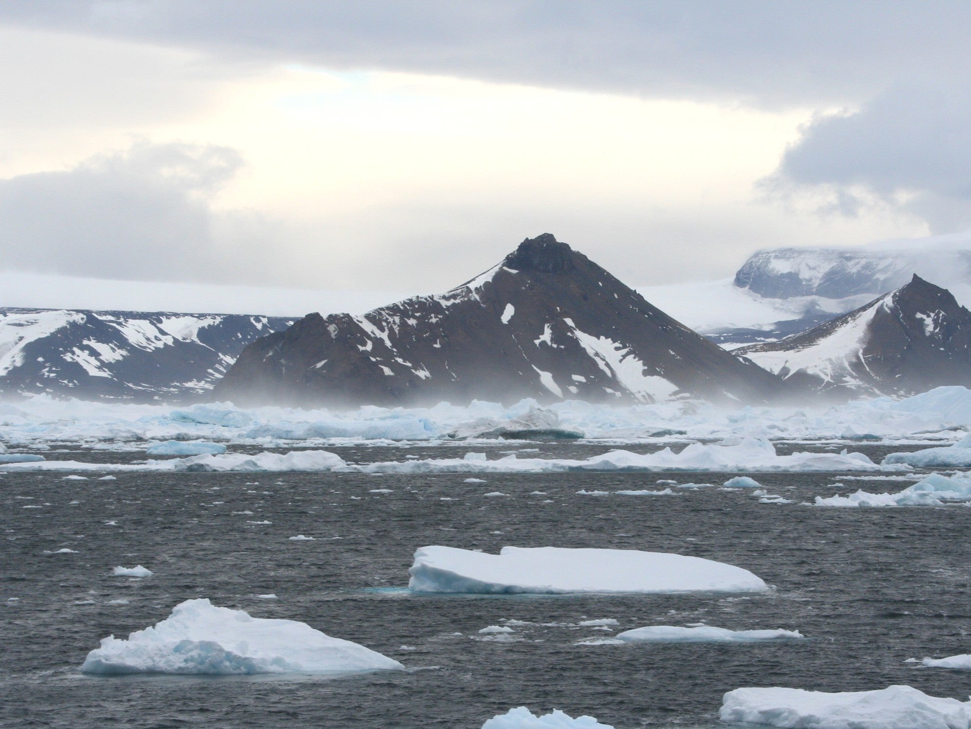 The Weddell Sea in Antarctica, where researchers hunting for Sir Ernest Shackleton's wrecked ship The Endurance, also studied the changing sea ice