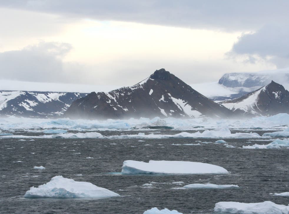 Deep south: Passengers on the Antartica flight will not land