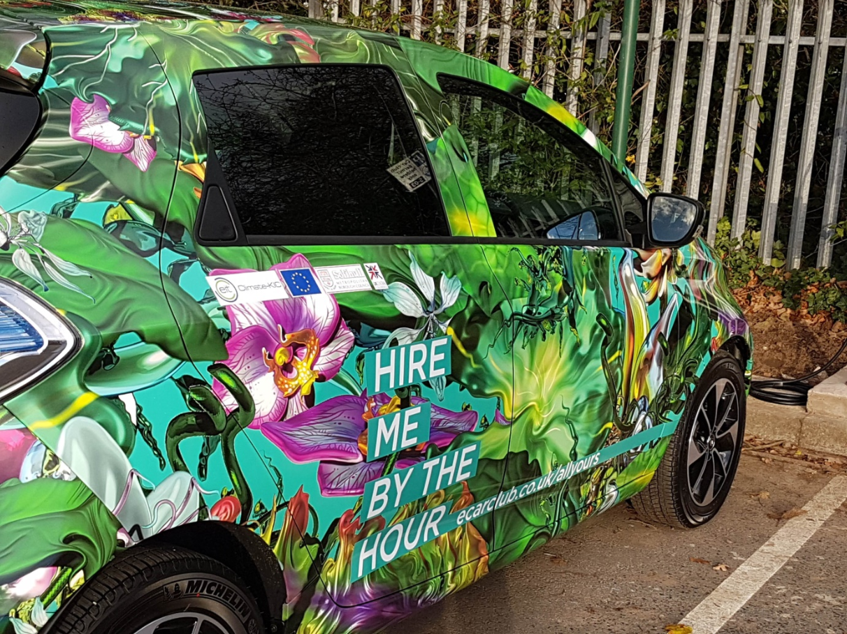 Cenex and Climate-KIC ran an electric car club project in Chelmsley Wood, Birmingham