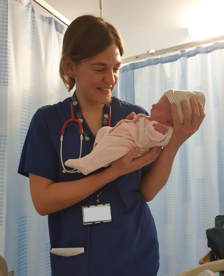 Dr Yarlott continues to work as a paediatrician