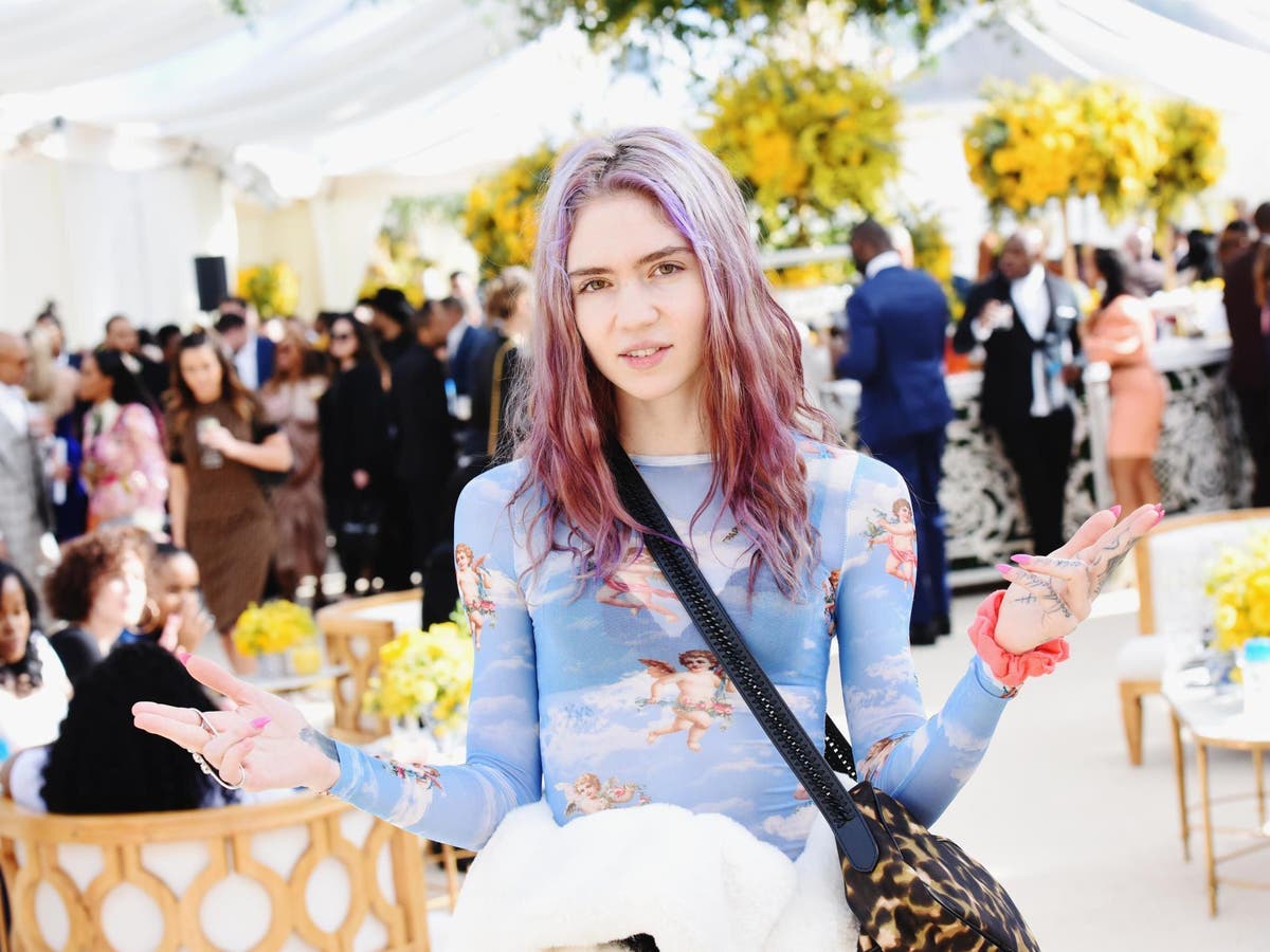 Grimes Shares Nickname For Son With Elon Musk X Ae A Xii The Independent The Independent