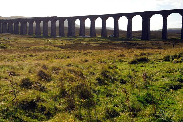 The attack happened near the Ribblehead viaduct