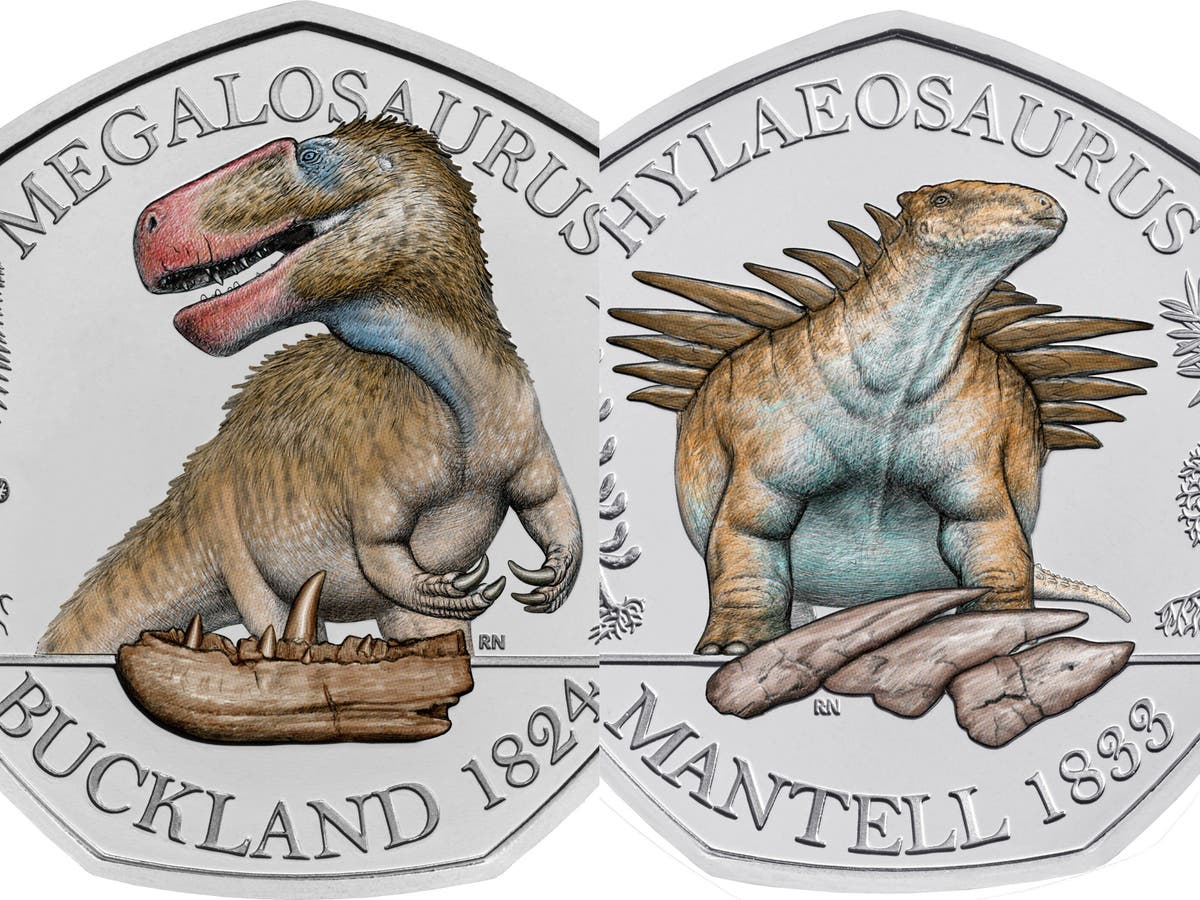 Royal Mint launches special dinosaur 50p coins featuring augmented reality technology