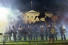Trump attempts to tie Biden aides to 'anarchists' protesting across US