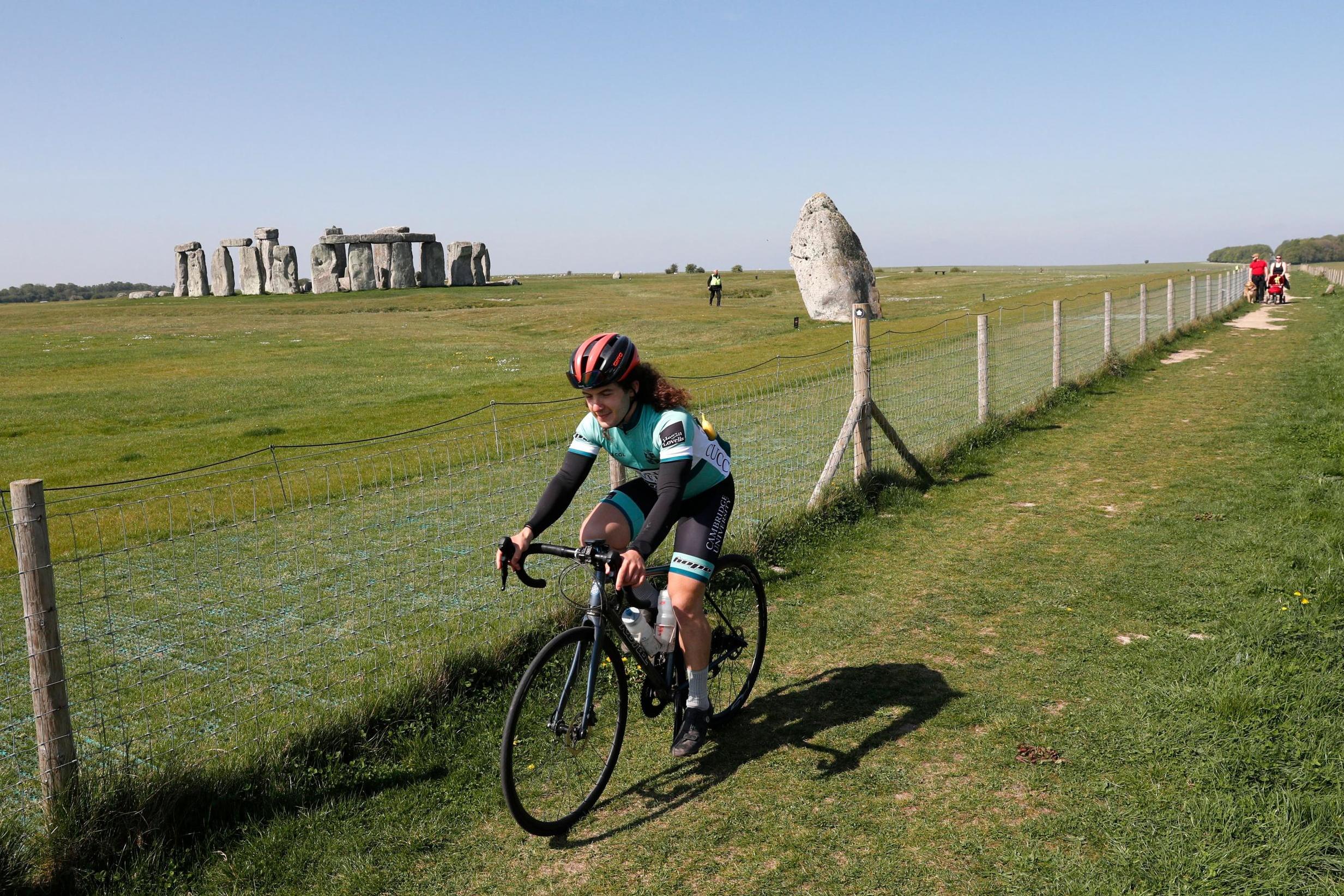 Biking is a great way to get fit and have fun at the same time (AFP/Getty)