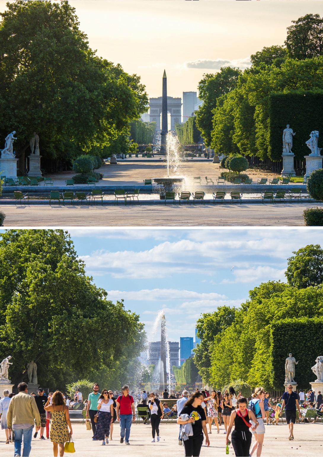 Tuileries garden, Paris