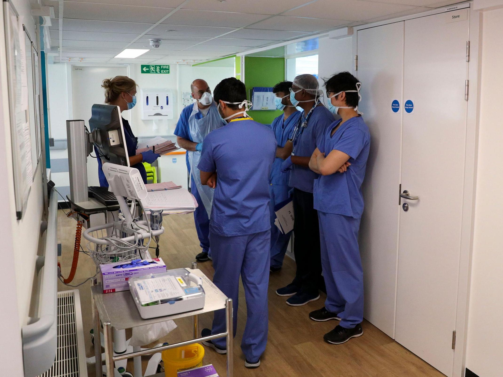 In total, 11 of the capital's main hospital trusts reported no deaths over the weekend