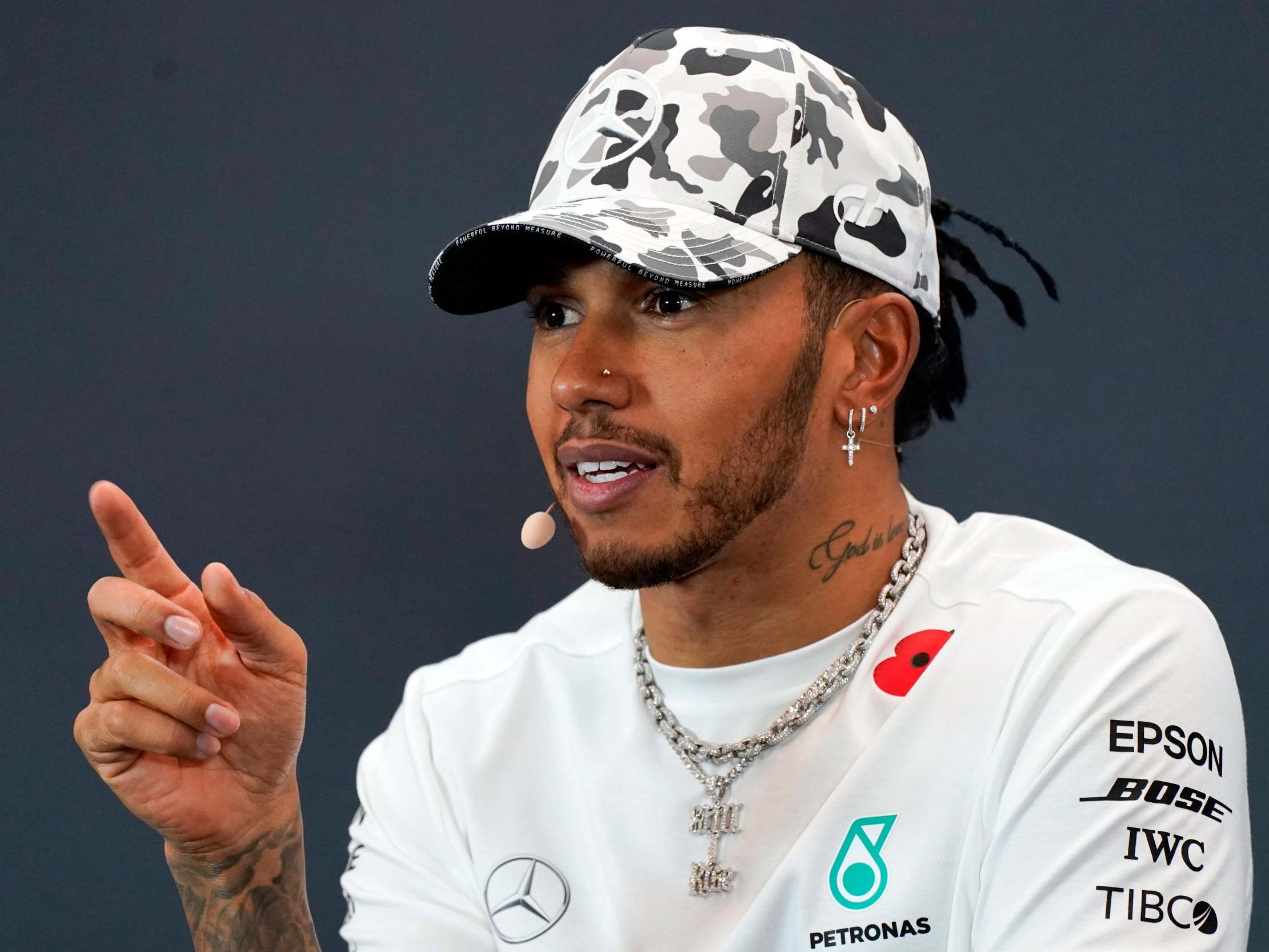 Hamilton may make his own protest when F1 gets underway next month
