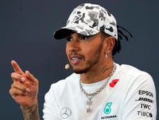 Hamilton hits out at Trump for ‘hiding in his bunker’ over Floyd death