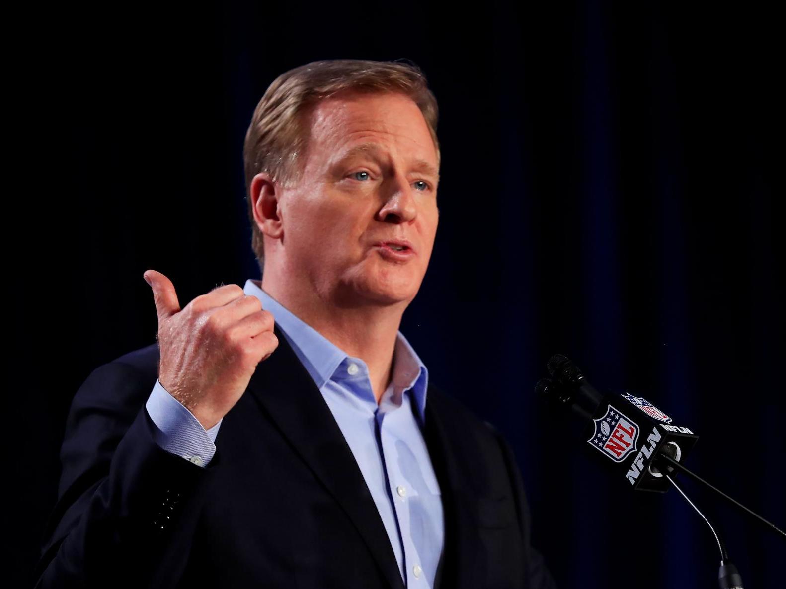 Roger Goodell has come under criticism from NFL players