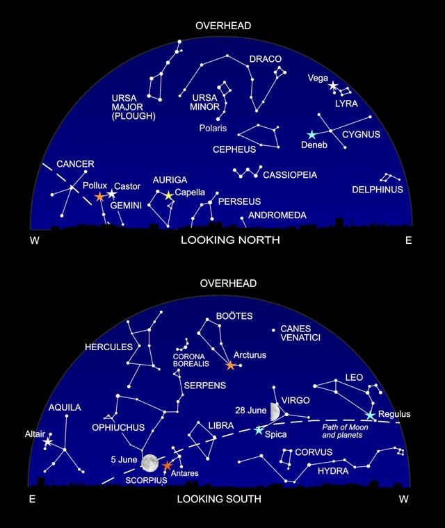 Stargazing in June: The clouds are shining brightly | The Independent ...