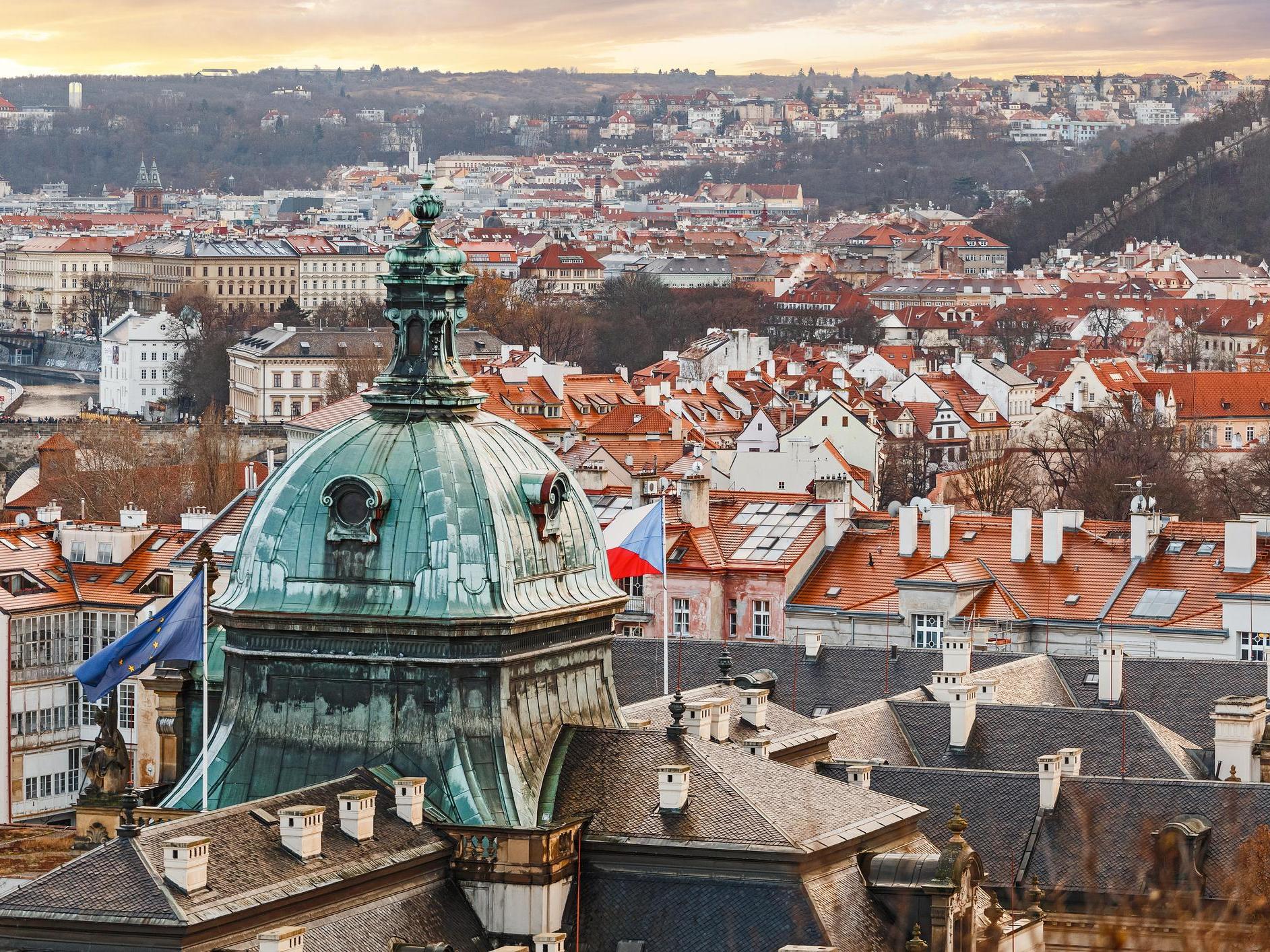 Last call: British travellers in Prague are making plans to leave